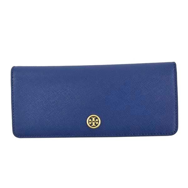 公式ショップ トリーバーチ Tory Burch 財布 長財布 レザー 本革 フラップ長財布 ロビンソン レディース ネイビー ミッドナイト ゴールド ロゴ ブランド 安い 価格 Smamdarularqom Sch Id