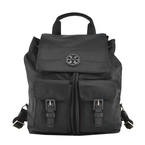 正規販売店 ブランド ロゴ ナイロン 黒色 ブラック レディース デイパック リュック リュックサック バックパック バッグ Burch Tory トリーバーチ ギフト プレゼント 女性向け 女性 かわいい おしゃれ バッグ Meorboston Org
