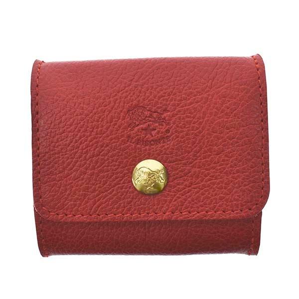 誠実 可愛い 女性 かわいい おしゃれ プレゼント ブランド 牛革 赤 レッド レディース Scp0 コインケース 小銭入れ 財布 Bisonte Il イルビゾンテ ギフト 財布