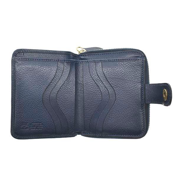 人気top おしゃれ かわいい ブランド 牛革 ダークブルー レディース メンズ Smw067 折り財布 二つ折り財布 財布 Bisonte Il イルビゾンテ ギフト プレゼント 可愛い 女性 財布 Knowledge21 Com