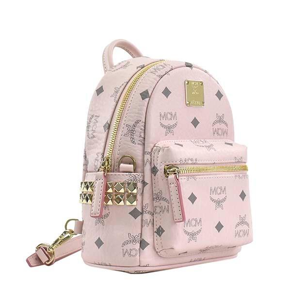 品質検査済 ミニリュック リュックサック バックパック バッグ Mcm エムシーエム 女性向けプレゼント 女性 ギフト かわいい おしゃれ 2way Mmkaave13 ブランド ロゴ モノグラム ゴールド ピンク レディース バッグ Pomonavalleyminingco Com