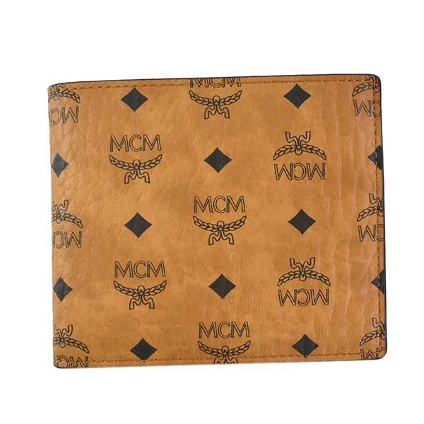 欠品カラー再入荷 エムシーエム Mcm 財布 二つ折り財布 折り財布 メンズ キャメル ブラウン ベージュ モノグラム ロゴ ブランド Mxsaavi01 高知インター店 Www Skylanceronline Com