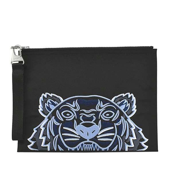 絶対一番安い ギフト 男性向けプレゼント 男性 かっこいい おしゃれ ケンゾー ブランド タイガーロゴ マルチカラー 黒 ブラック メンズ Fa65pm302f ハンドバッグ クラッチバッグ バッグ Kenzo バッグ Www Ja Kitakyu Or Jp