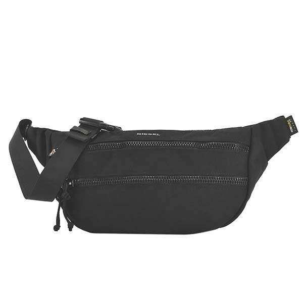 再再販 ディーゼル Diesel バッグ ウエストポーチ ボディバッグ ベルトバッグ メンズ ショルダーバッグ ブラック 黒色 ロゴ ブランド X051 特売 Clearchannel Com Br
