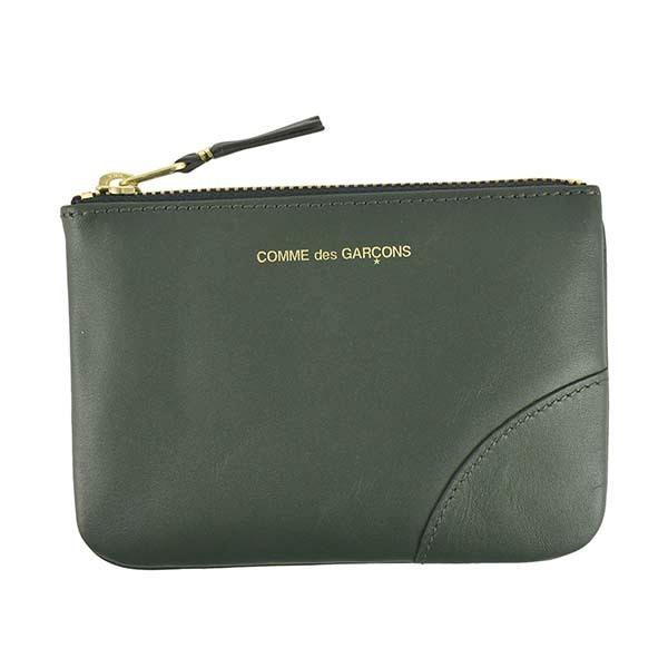 安い購入 コムデギャルソン Comme Des Garcons 財布 小銭入れ コインケース メンズ レディース レザー 本革 グリーン 緑 ゴールド ロゴ ブランド Sa8100 New限定品 Clinicagastroservice Com Br
