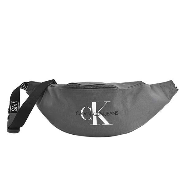 最終決算 Klein Calvin カルバンクライン 男性向けプレゼント 男性 ギフト かっこいい おしゃれ バッグ K50k ブランド 斜め掛け 斜めがけ ロゴ Ck グレー メンズ ベルトバッグ ボディバッグ ウエストポーチ バッグ