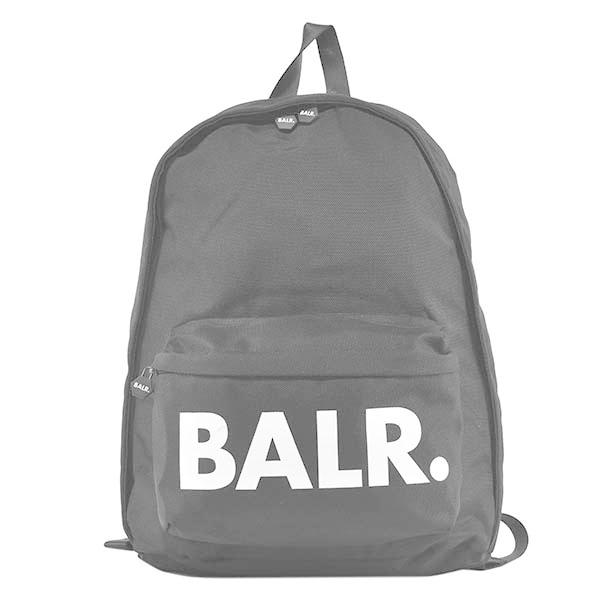 最前線の プレゼント 男性向け 男性 かっこいい おしゃれ ギフト ブランド ロゴ ナイロン 黒 ブラック メンズ B リュック リュックサック デイパック バックパック バッグ Balr ボーラー バッグ Samoobrona Poznan Pl