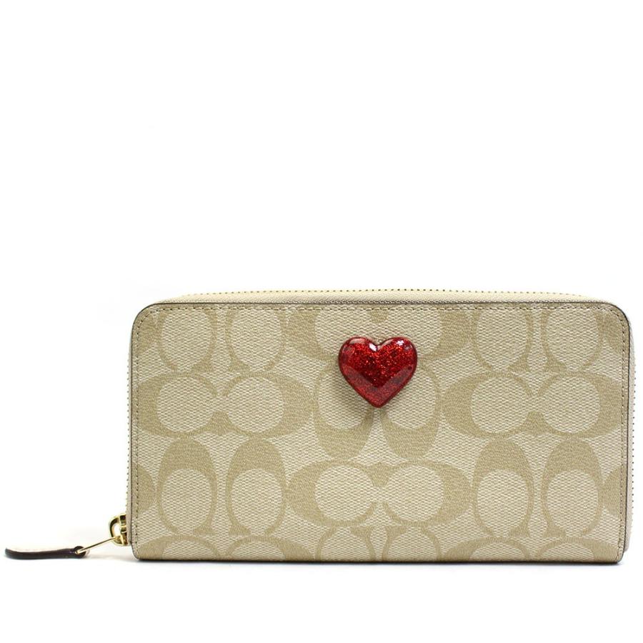 コーチ Coach 財布 長財布 ラウンドジップ ラウンドファスナー レディース ハート アウトレット ブランド Fimot4 ルミニーオジャパン 通販 Yahoo ショッピング