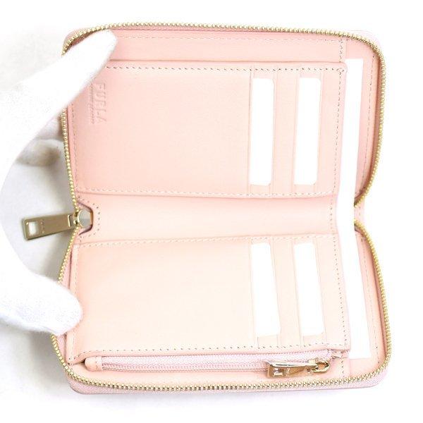 FURLA フルラ 財布 二つ折り財布 折りたたみ財布 ラウンドファスナー 