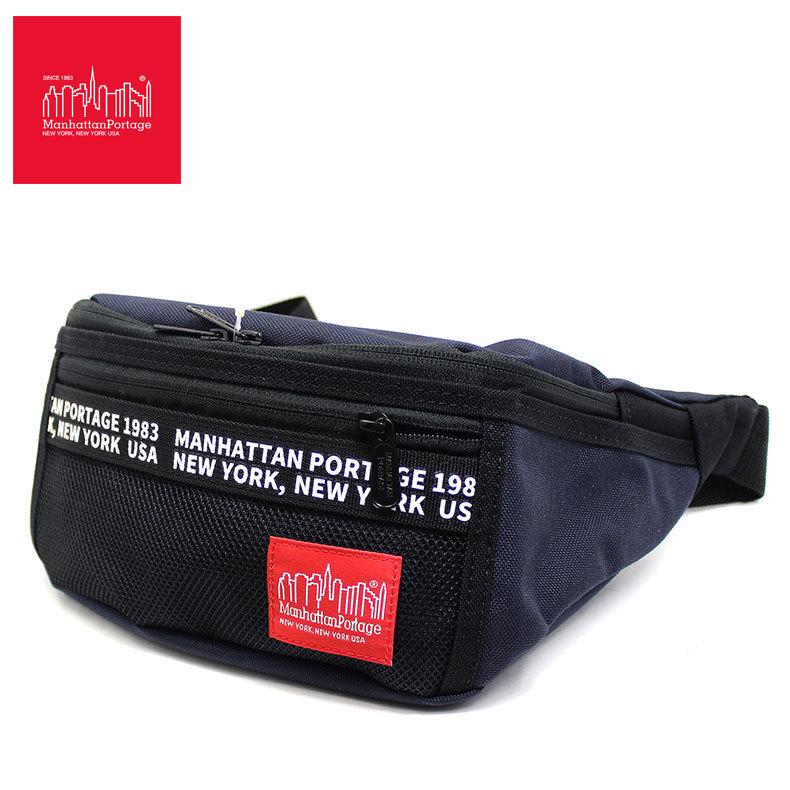 マンハッタンポーテージ Manhattan Portage バッグ メンズ ウエストバッグ レディースファッション ウエストポーチ ヒップバッグ レディース ブランド Man1101dt Darknavy 1101dt メンズ ルミニーオジャパン ブランド