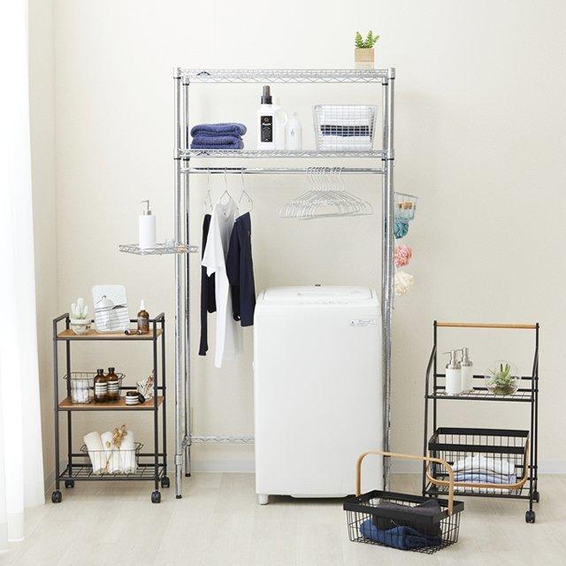 Luminous ルミナス ラック パーツ コの字バー 幅120 補強 ポール径25mm