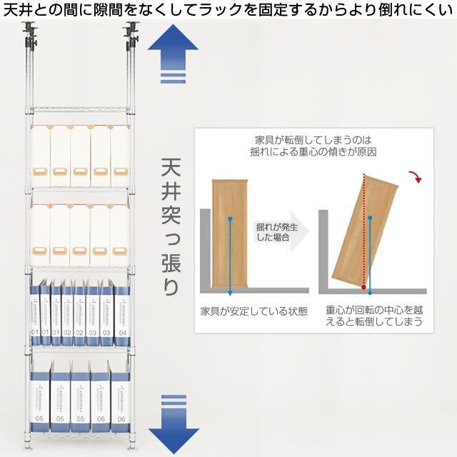 Luminous ルミナス ラック パーツ ポール 突っ張り 4本 つっぱり