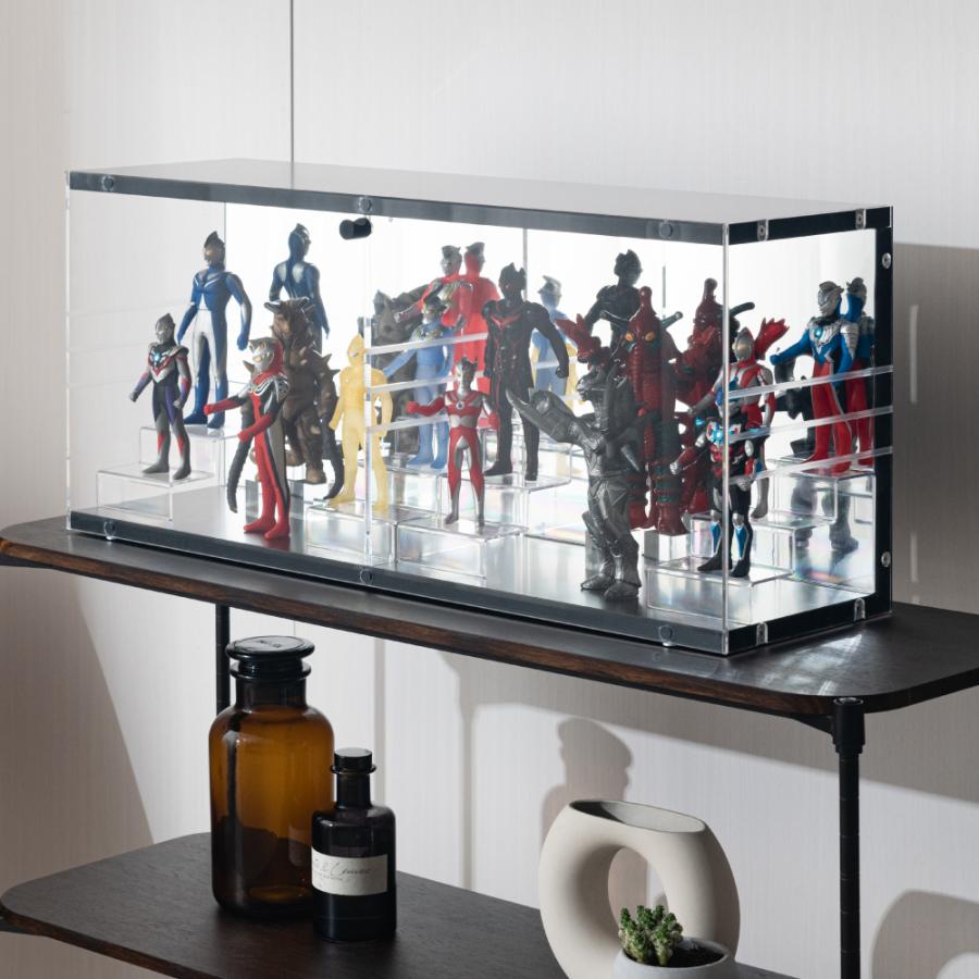 Luminous コレクションケース 鏡 鏡面 アクリル フィギュア