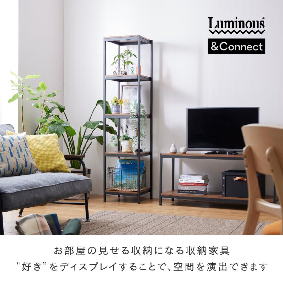 Luminous 「新商品」アンドコネクト オープンラック 木製 頑丈