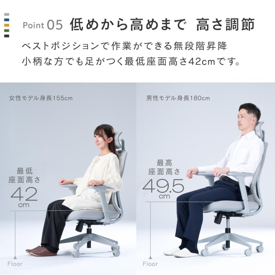 【5/31発売】 オフィスチェア メッシュチェア デスクチェア ゲーミング デザインチェア 高機能チェア リクライニング おしゃれ 在宅ワーク 腰痛 メッシュ ICM_19