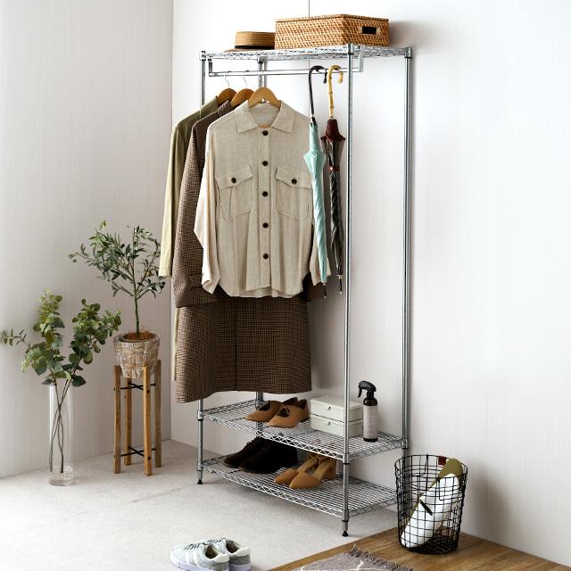 ①ルミナススリム スチールラック180MH1218-5AN 未開封品 楽天