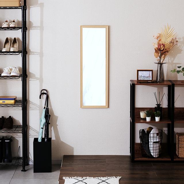 Luminous ウォールミラー 鏡 ミラー 幅30 幅90 おしゃれ スリム 壁掛け