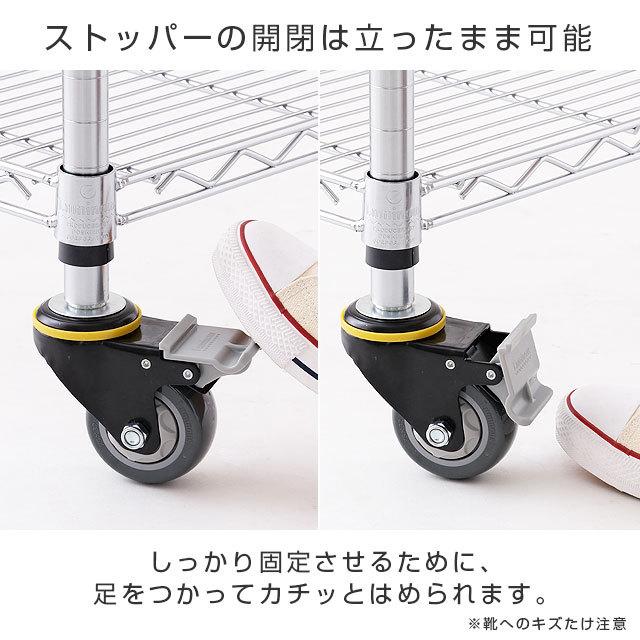 Luminous ルミナス ラック パーツ 業務用 キャスター ウレタン