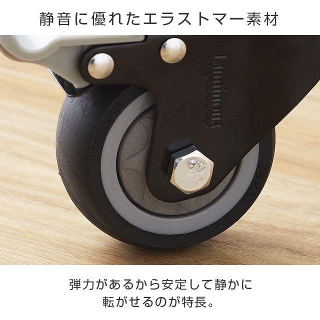 Luminous ルミナス ラック パーツ 業務用 キャスター エラストマー