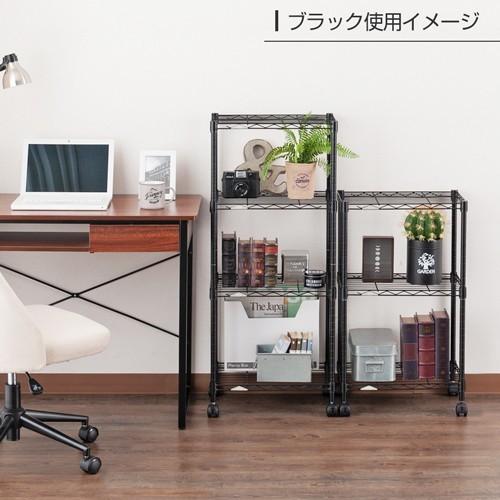 Luminous 8色から選べる ルミナス スチールラック 3段 幅45 Luminous 8色から選べる ルミナス スチールラック 3段 幅45