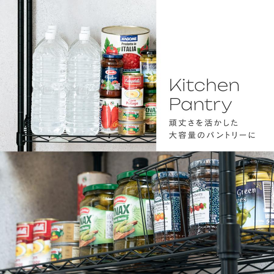 Luminous ルミナス 突っ張りラック スチールラック 転倒防止 スリム 6