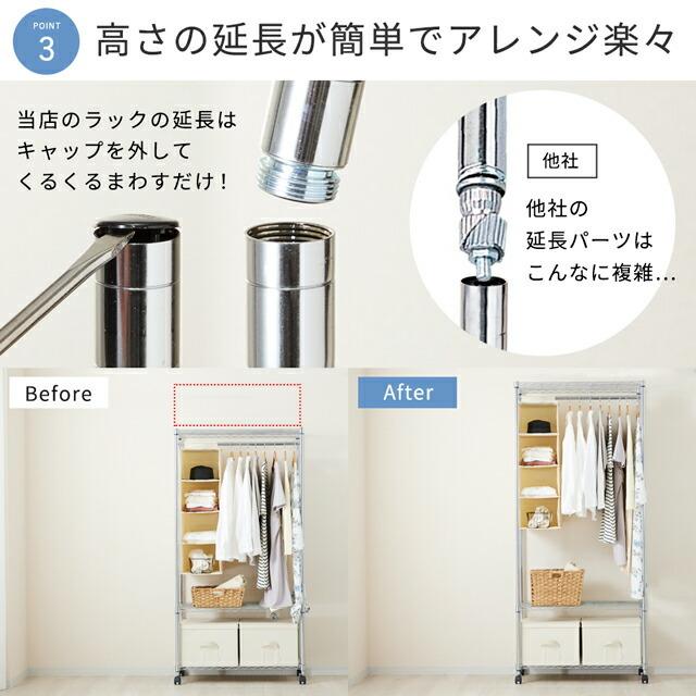 Luminous お得3台セット スチールラック 幅90cm 5段 ルミナス