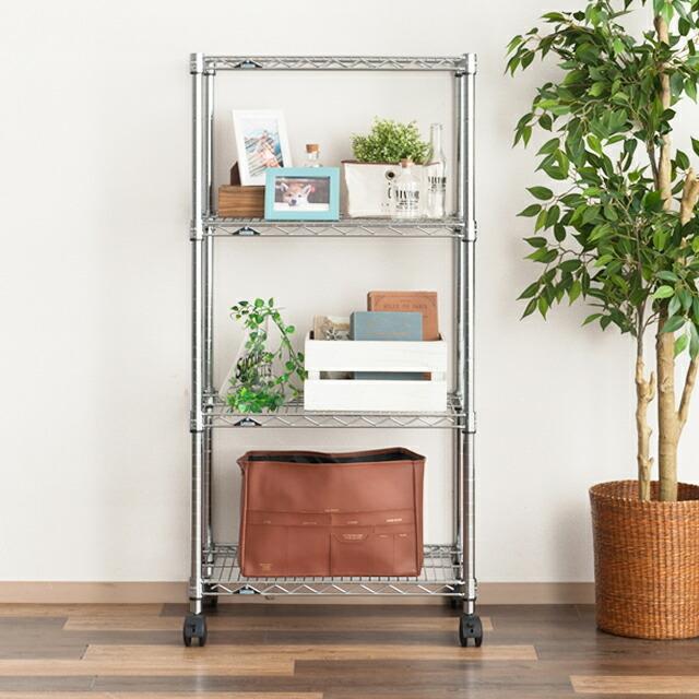 Luminous スチールラック 幅60cm 4段 ルミナスレギュラー スチール棚