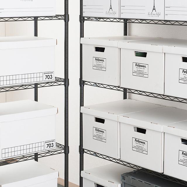 Luminous スチールシェルフ 幅41×奥行41cm ルミナスノワール ブラック