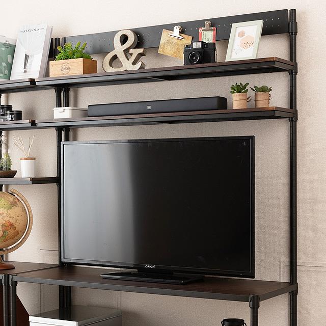 Luminous スチールシェルフ 木製 ハーフ棚 幅61×奥行23cm ルミナス