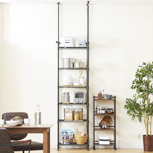 Luminous ルミナス ラック パーツ ノワール 黒 突っ張り ポール