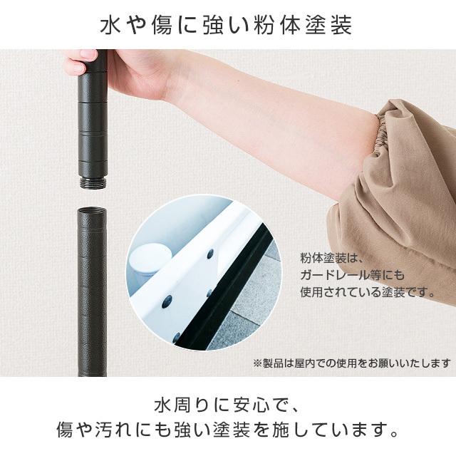 Luminous 延長ポール 長さ46.5cm 2本 ルミナスノワール ブラック 黒