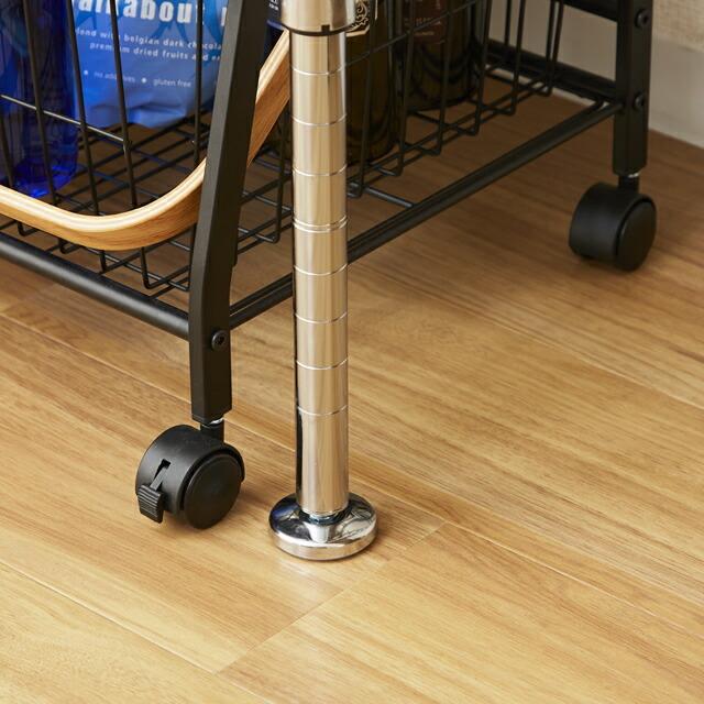 ①ラック部分　ルミナス　セット　6段　25mm　シート付　円形アジャスター p-ap-4_m.jpg