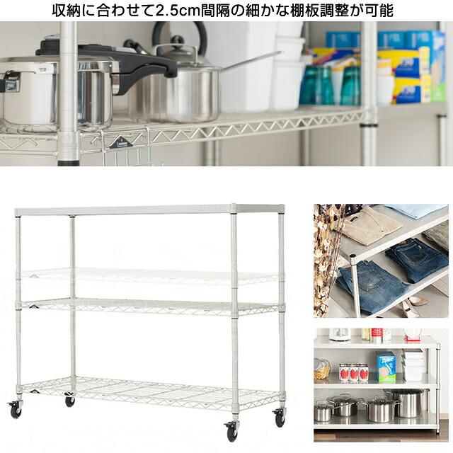 Luminous - ルミナス　スチールラック(スライド付)幅60奥行45高さ180 Luminous ラック スチールラック ルミナス プレミアム 業務用 幅
