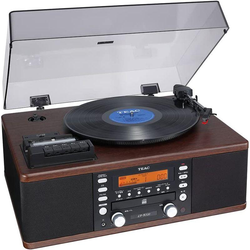 26【新品未使用】 TEAC ターンテーブル/カセットプレーヤー付CDレコーダー LP-R520(WA) 【BCD1325818730】(47277円)