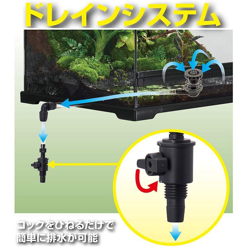 GEX EXOTERRA グラステラリウム ドレイン 4545 PT2745 ドレイン機能
