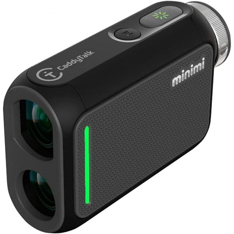 GOLFZON Japanゴルフ用 レーザー距離測定器 Caddy Talk minimiキャディトークミニミ (Rich Black) GOLFZON レーザー距離測定器 Caddy Talk Rich Black 　