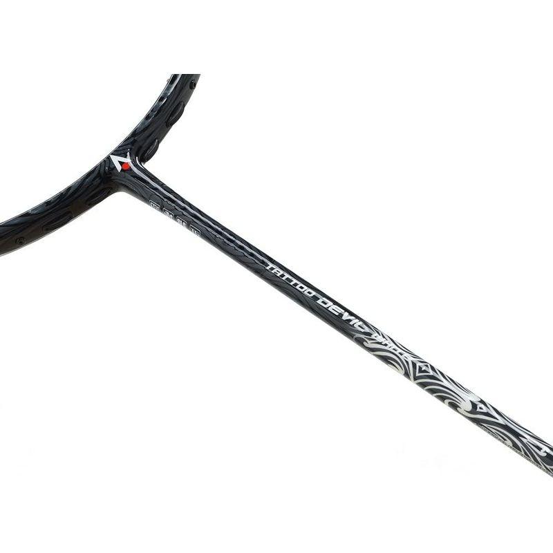 KARAKAL(カラカル) バドミントンラケット TATTOO DEVIL - WHITE KB 1258 グレー カラカル バドミントンラケット TATTOO DEVIL WHITE KB グレー