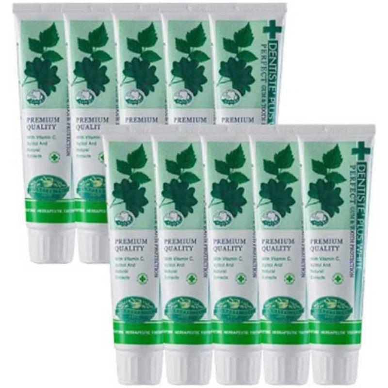 【値段交渉可：送料込】 デンティス DENTISTE 歯磨き粉 PLUS WHITE プラスホワイト 160g x 10本 【2014162020】(10876円)