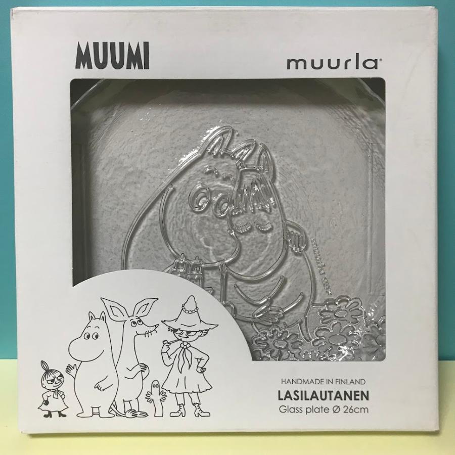 Muurla（ムールラ） ムーミン フローレン ガラスプレート MOOMIN 食器