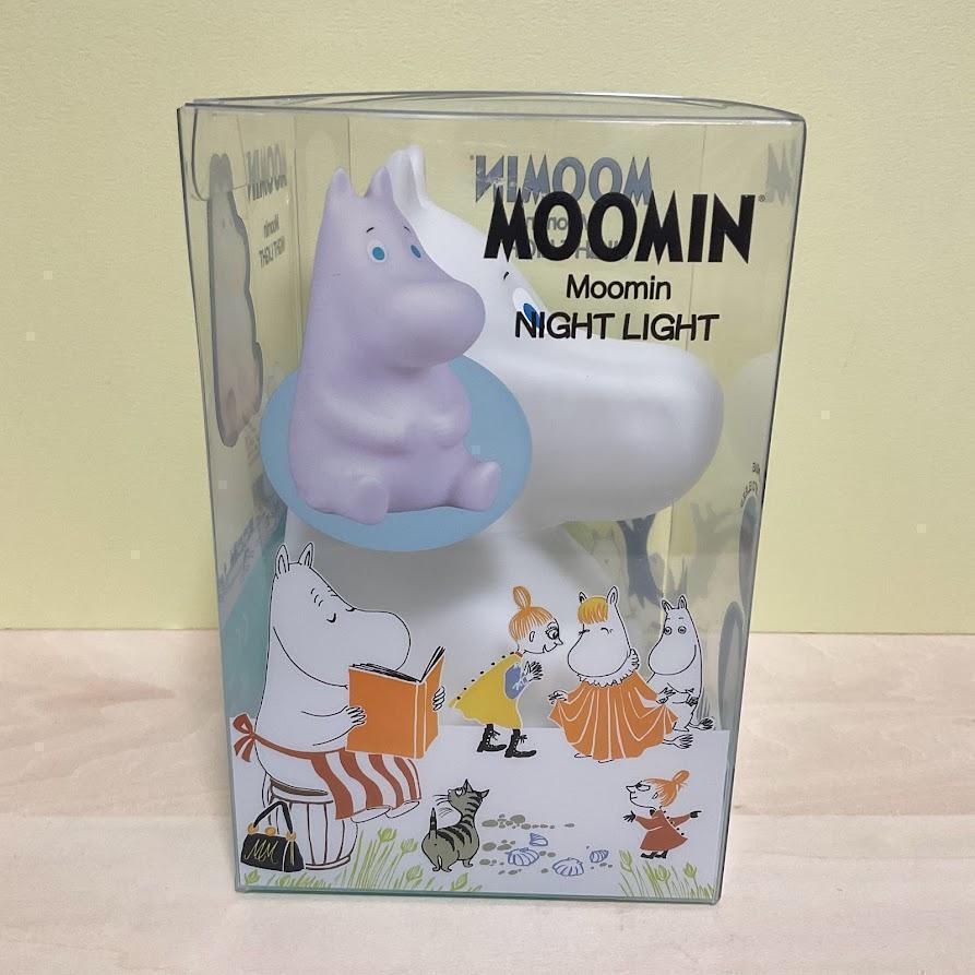MOOMIN HATTIFATENERS ナイトライト Moomin Lamp Hatifnatt LED Night Light with Battery