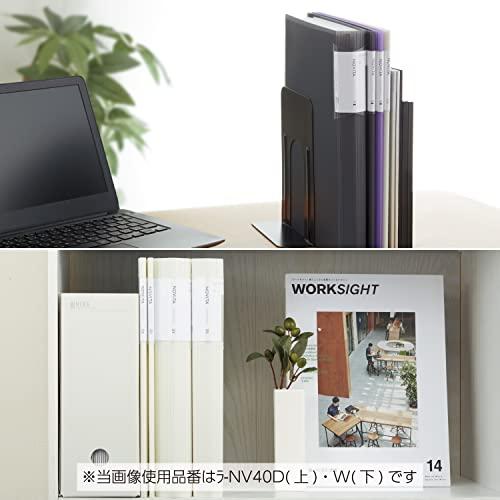 コクヨ(KOKUYO) ファイル クリヤーブック ノビータ 固定式 A4 40枚 透明 ラ-NV40T｜luna-luxe｜06