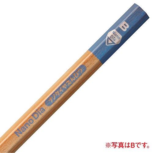 三菱鉛筆 かきかた鉛筆 ナノダイヤ 木軸 2B 小学生 青 1ダース K69062B｜luna-luxe｜03