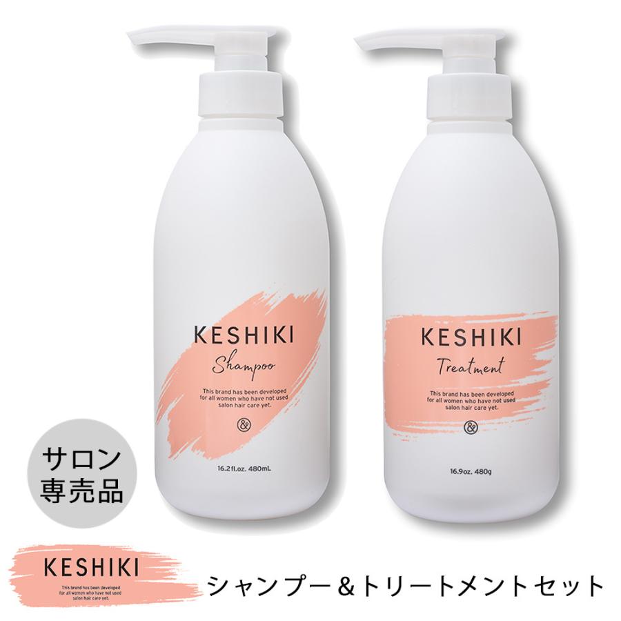 ＆NINE KESHIKI シャンプー＆トリートメントセット サロン 美髪 ツヤ
