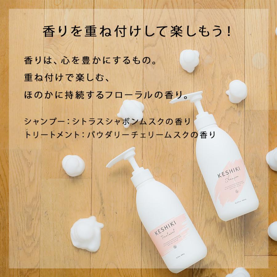 ＆NINE KESHIKI シャンプー＆トリートメントセット サロン 美髪 ツヤ