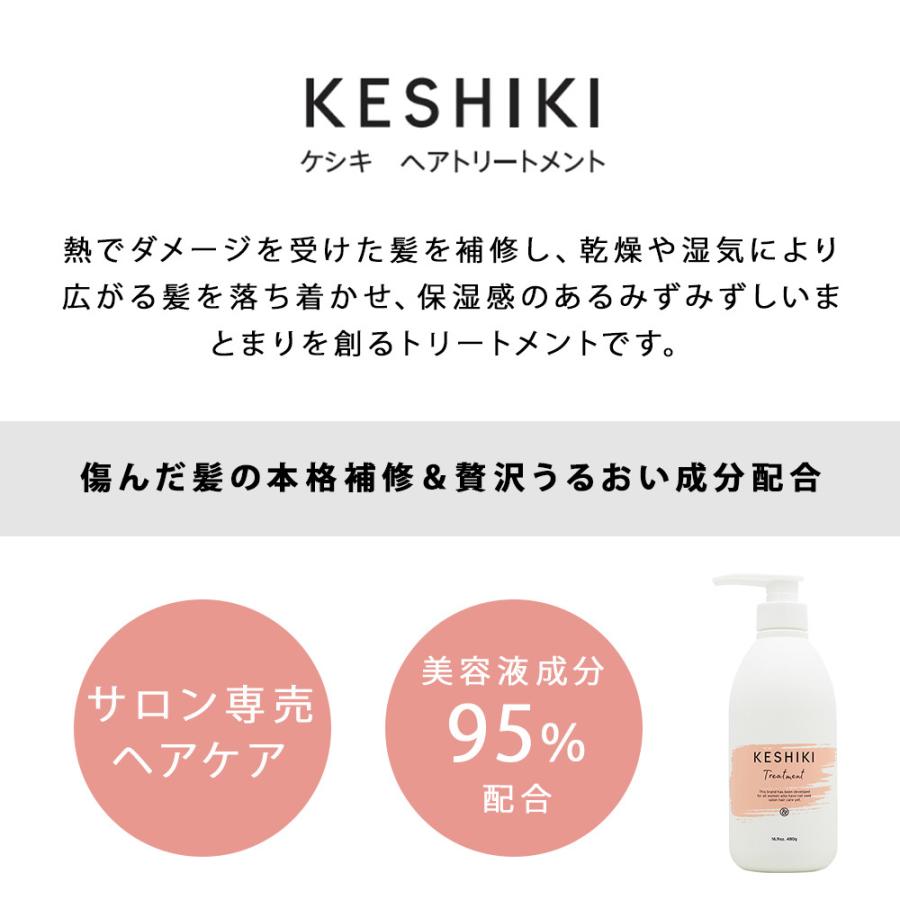 ＆NINE KESHIKI シャンプー＆トリートメントセット サロン 美髪 ツヤ