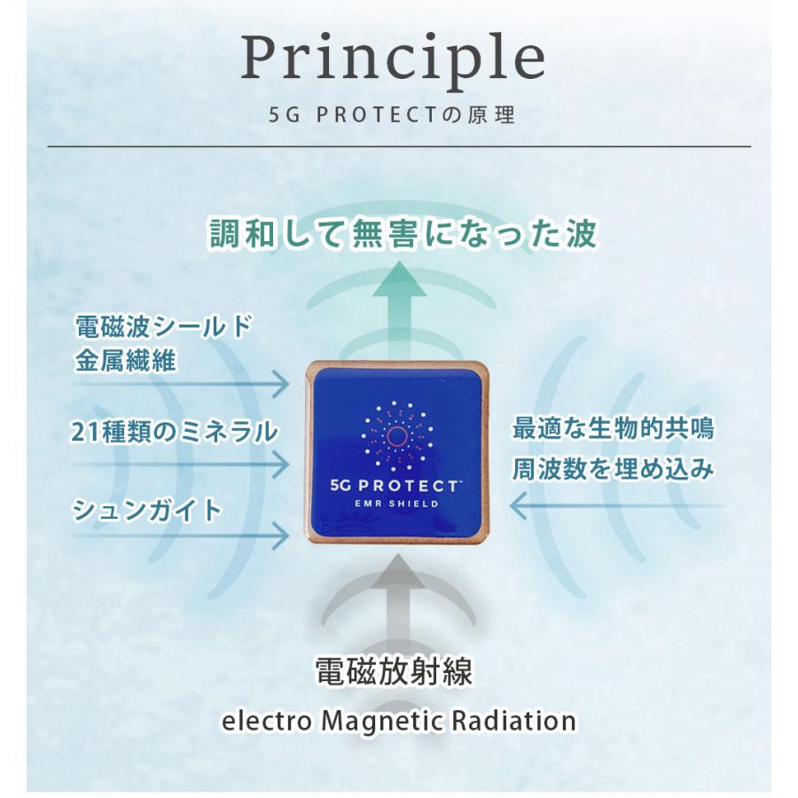 メール便送料無料 電磁波防止ステッカー 5Gプロテクト 5G 電磁波