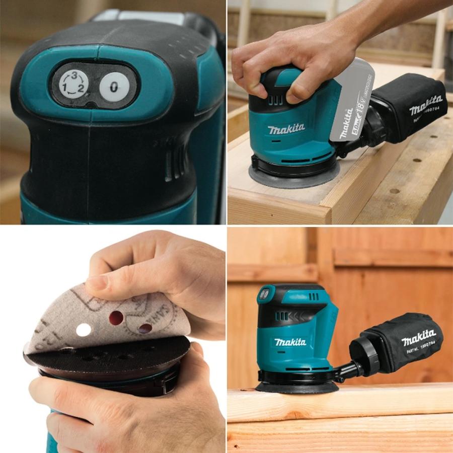 マキタ（makita） ランダムオービットサンダ 18V BO180DZ 同等品 充電