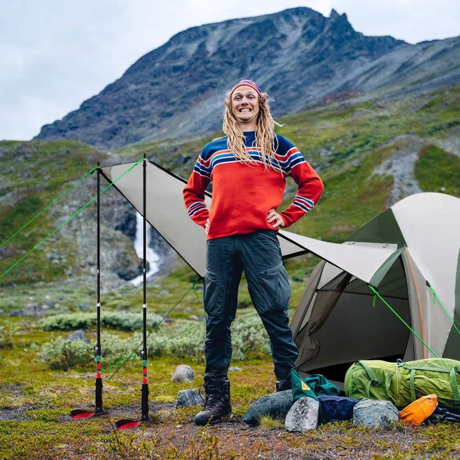 ルーフタープ キャンプテント 1人用 A-TENT3-4 Person Green ソロ