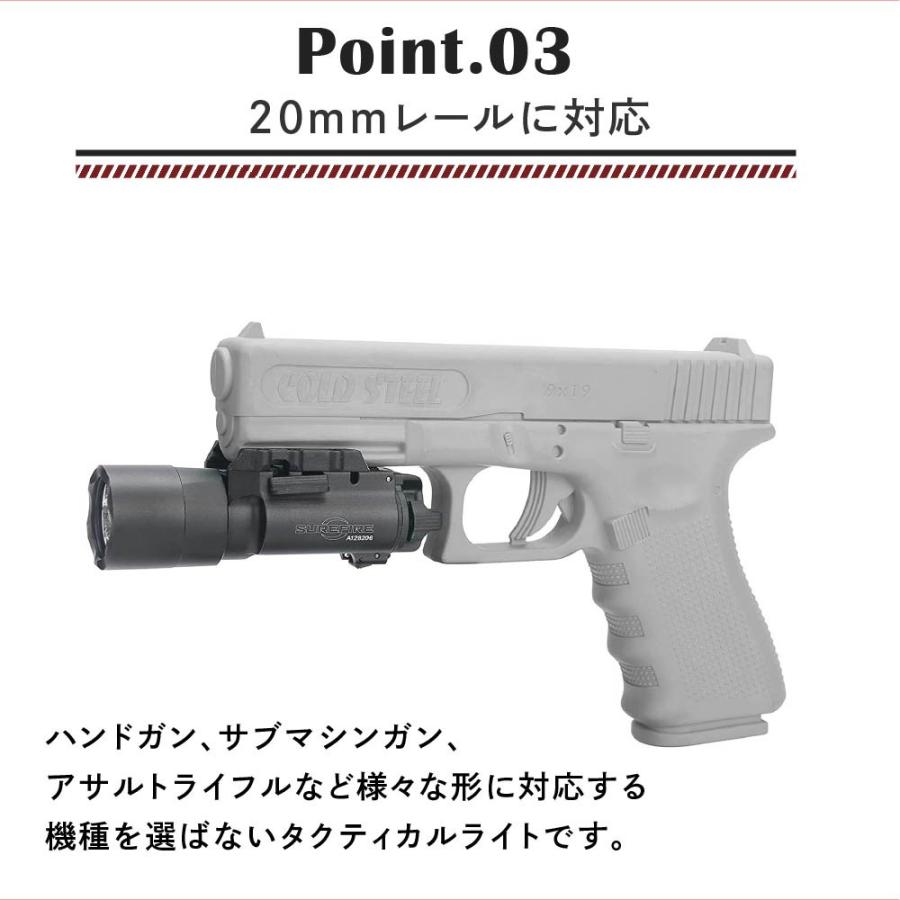 ウエポンライト LEDライト フラッシュ ライト エアガン カスタム