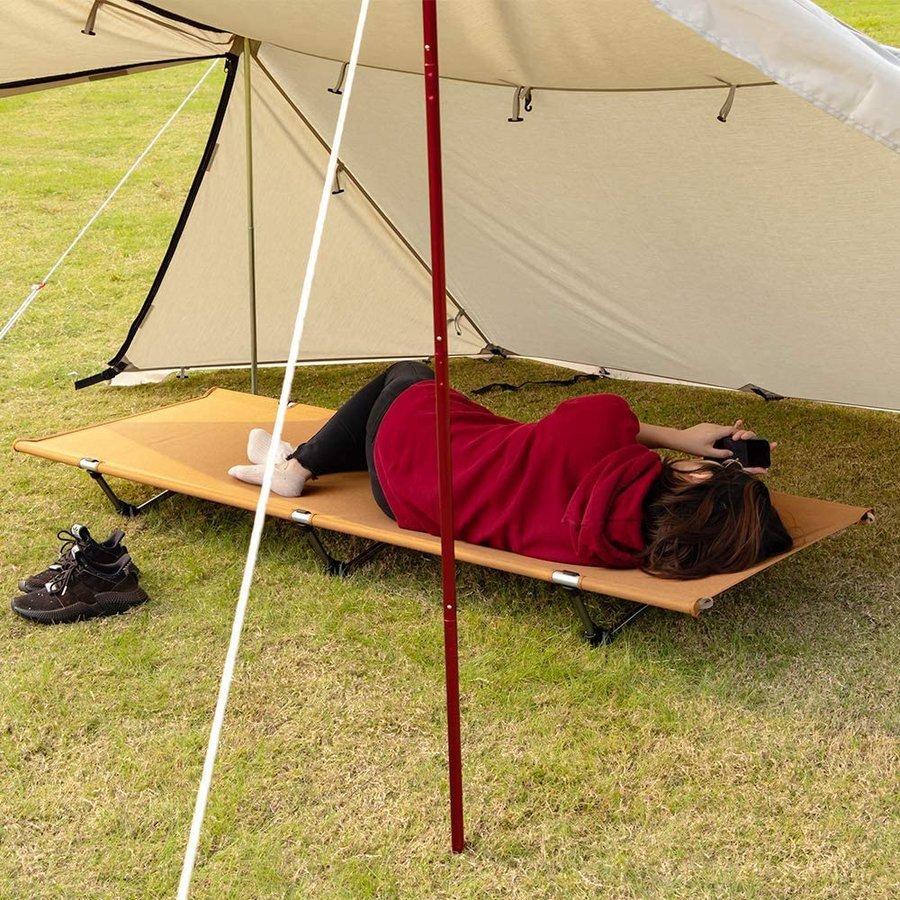 OneTigris 折りたたみキャンプコット キャンピングベッド テントコット
